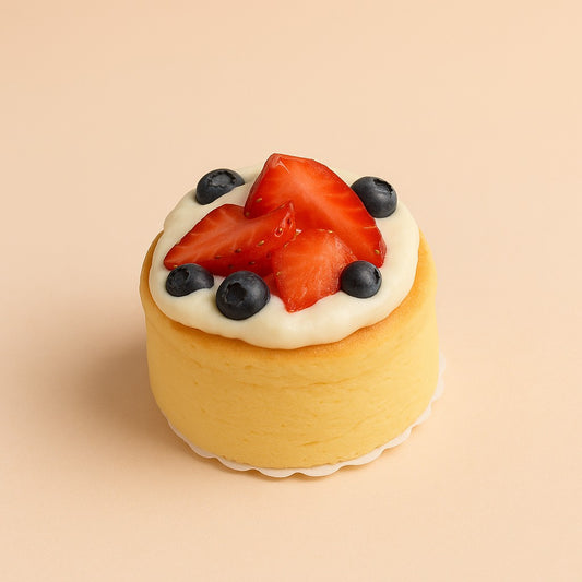 Japanese Fluffy Cheesecake Fruit