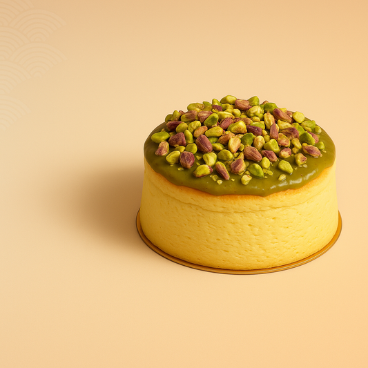 Japanese Fluffy Cheesecake Pistache